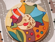 Load image into Gallery viewer, Skandico Triceratops Puzzle