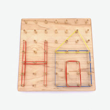 Load image into Gallery viewer, Treasures From Jennifer Small Geoboard - Maple
