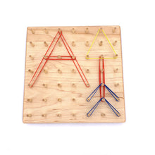 Load image into Gallery viewer, Treasures From Jennifer Small Geoboard - Maple