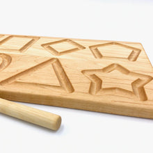 Load image into Gallery viewer, Treasures From Jennifer Reversible Prewriting / Shapes Tracing Board