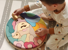 Load image into Gallery viewer, Skandico Unicorn Puzzle