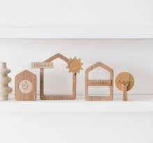 Load image into Gallery viewer, Bestie Green Wooden Calendar