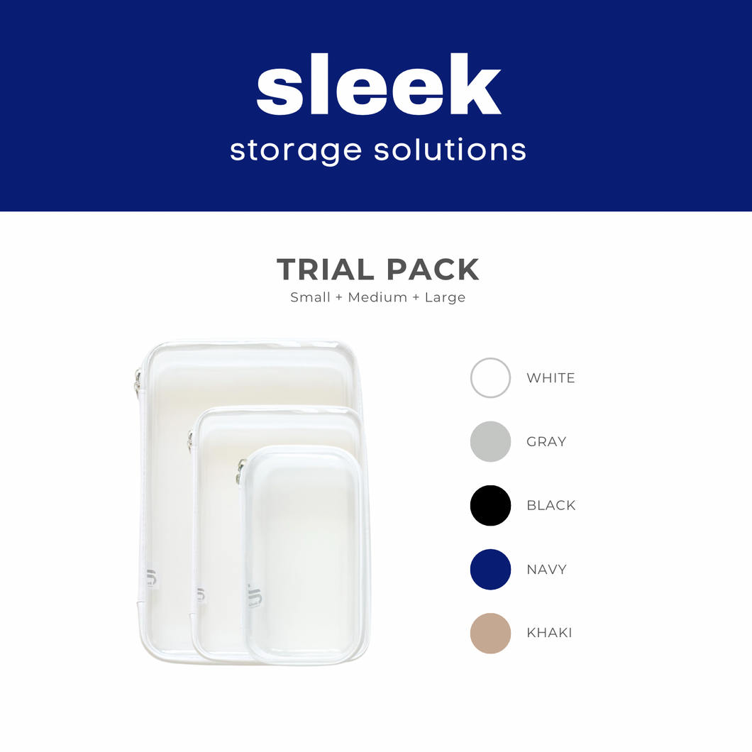 SLEEK 3-Size Trial Pack